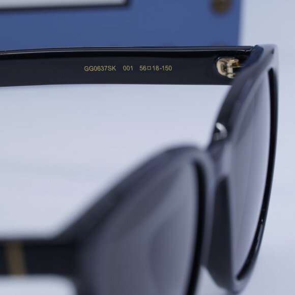 Final Price! Gucci GG0637SK 001 Black/Grey Sunglasses main image 4
